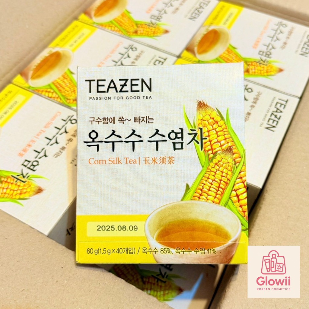 Teazen Corn Silk Tea 1 กล่อง มี 40 ซอง 🌽Corn Silk Tea 🌽 ชาไหมข้าวโพด