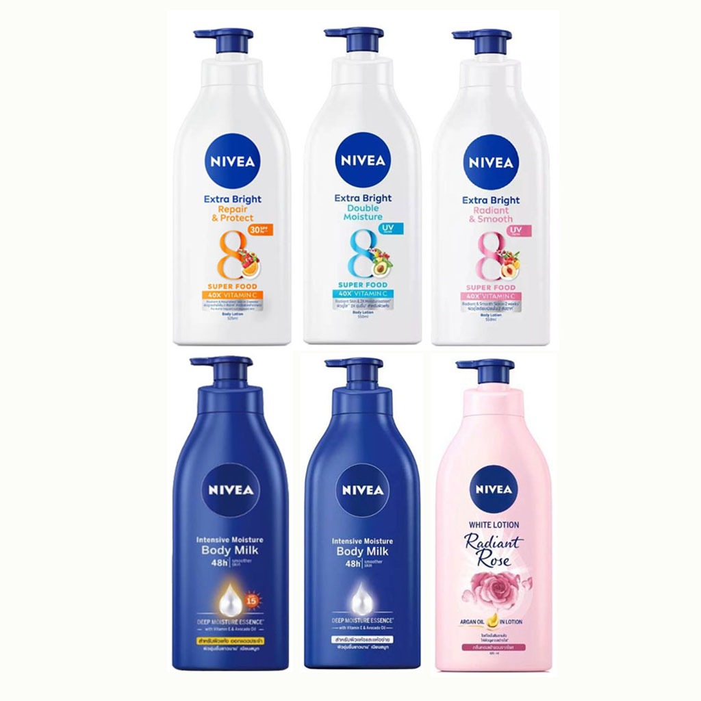 NIVEA​ ครีมบำรุงผิว​ ​นีเวียโลชั่น​ขนาดใหญ่​525​ml.