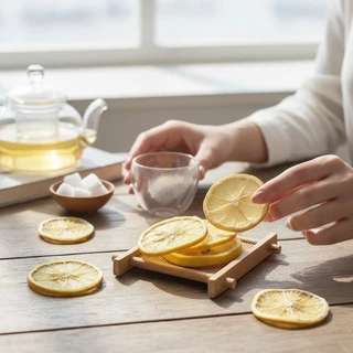 🍋 เลมอนอบแห้ง เลม่อนฝาน 🍋 ขนาด 50 กรัม 🍋 บรรจุถุงซิป 🍋 Dried Lemon 🍋