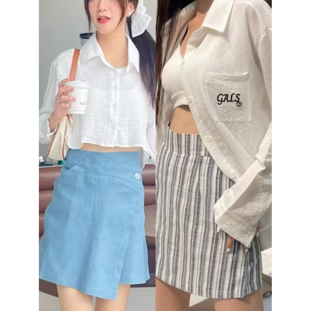 ส่งต่อ AINA SKORT - กระโปรงกางเกง Longsaiiido