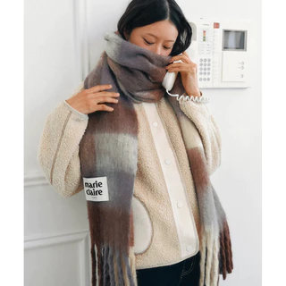 ✨พร้อมส่ง✨ Marie Claire ผ้าพันคอ Muffler ของใหม่ ของแท้ 100%