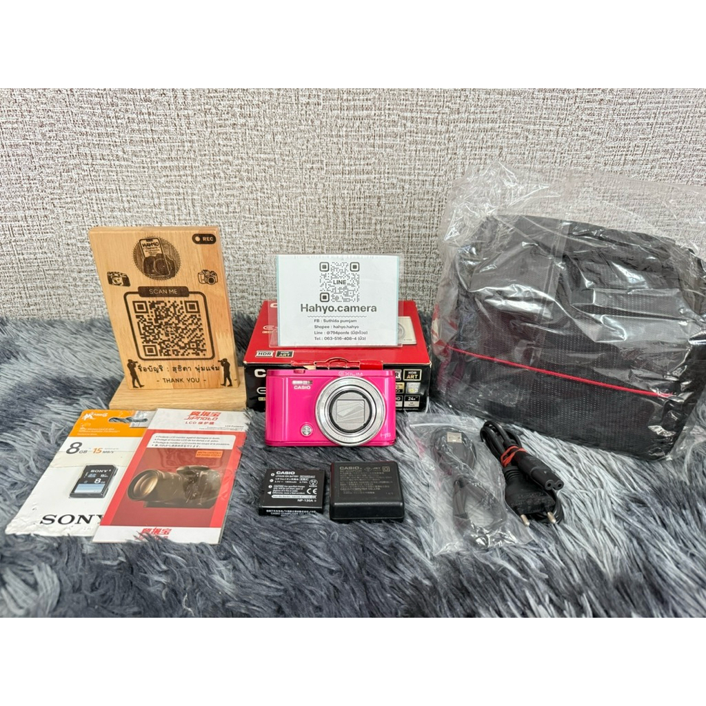 Casio zr3600 สีชมพูมือสอง 📷 มีบริการส่งด่วนใน กทม. 📷