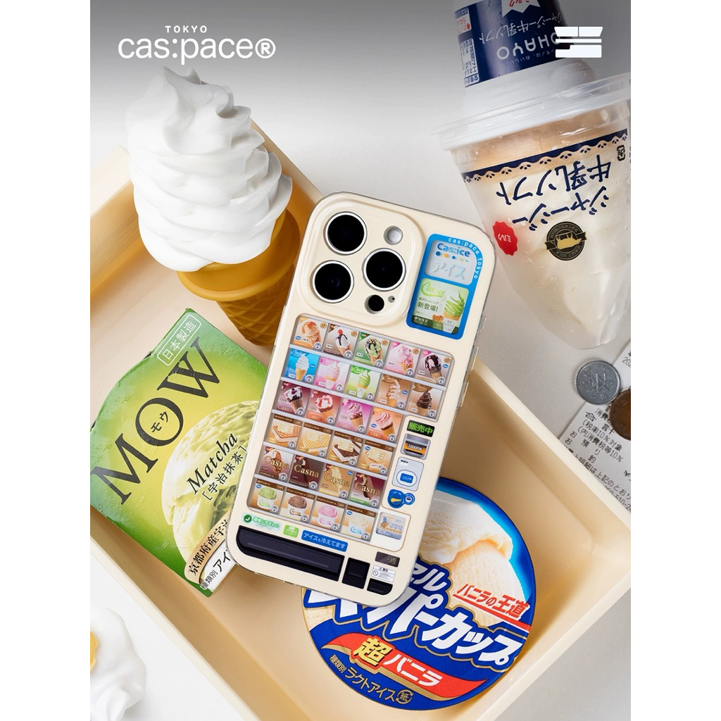 TOKYO cas:pace® | ลายตู้ขายไอศกรีมอัตโนมัติ 🍦 ดีไซน์มินิมอล สไตล์ญี่ปุ่น 🇯🇵| Pre-order ของแท้ รุ่นใหม่ล่าสุด - รูปที่ 4