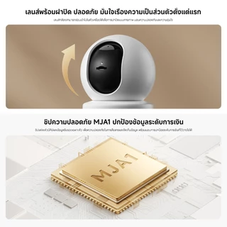 [NEW] Xiaomi Mi Smart Camera C201 Home Security Camera ความละเอียดสูง1080p Full HD การป้องกันเลนส์ทางกายภาพ พาโนรามา360°