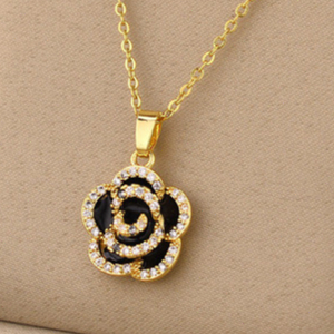 🎁พร้อมส่ง&แท้🥇LLY. สร้อยคอจี้หงส์ สร้อยคอพร้อมจี้ผู้หญิง