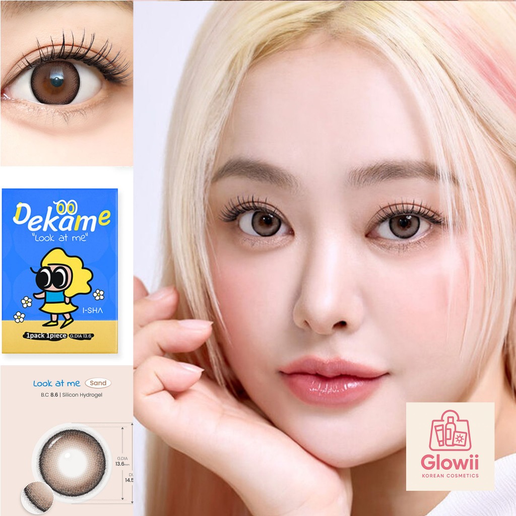 I-SHA DEKAME LOOK AT ME คอนแทคเลนส์เกาหลี คอนแทคเลนส์รายปี ISHA