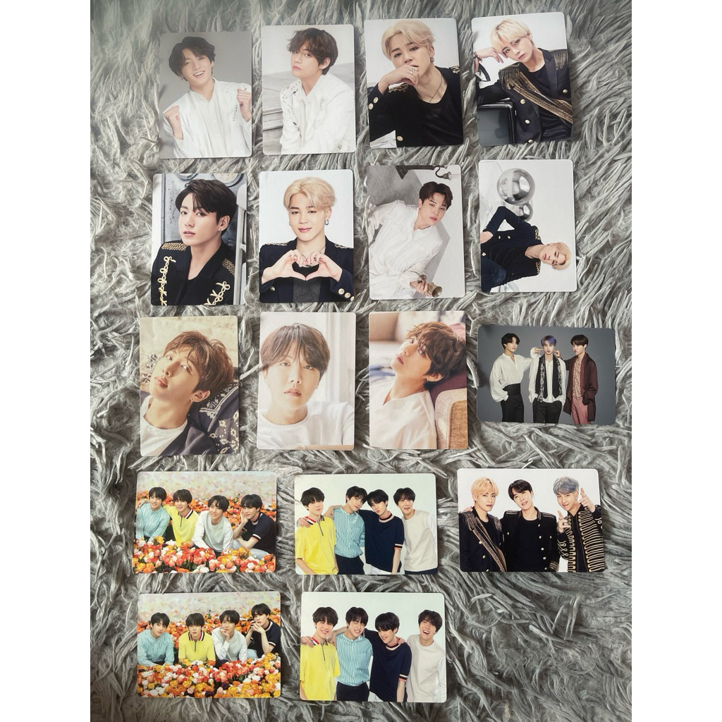 Mini photo card  รวม bts
