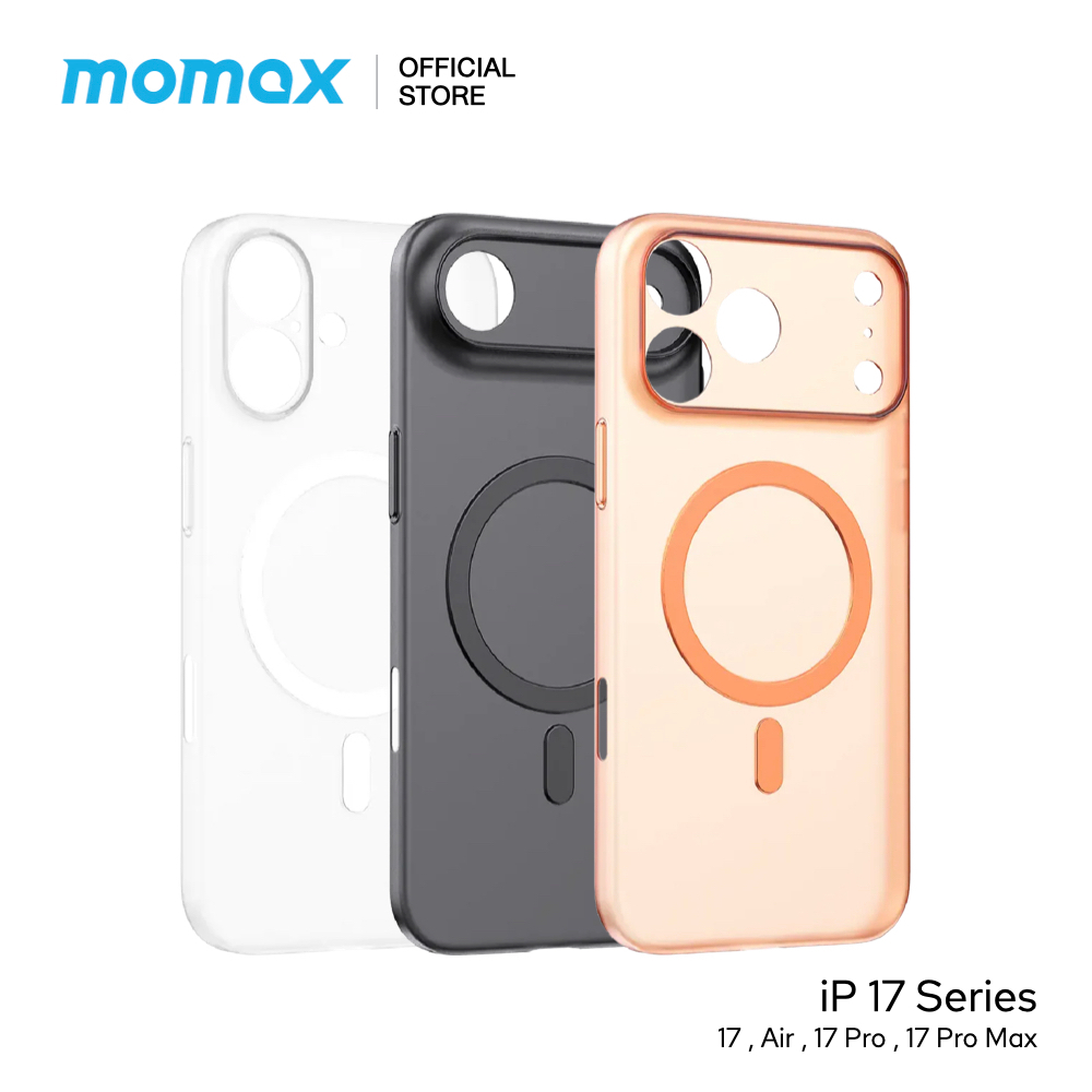 MOMAX เคสกันกระแทก CaseFORM Lite Magnetic Case ใช้สำหรับ iPhone 17 Series