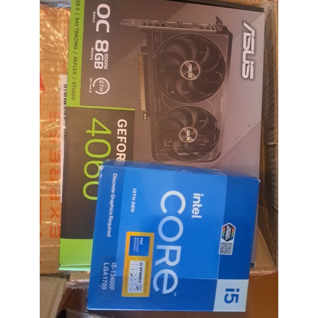 การ์ดจอ จอคอมพิวเตอร์ CPU มือสอง4060 /i3 13100/ Rx 9060 xt 8gb