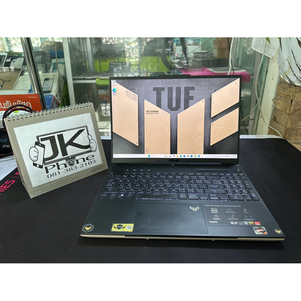 โน๊ตบุ๊คเกมมิ่งมือสอง Asus Tuf Gaming A16 Advantage Edition