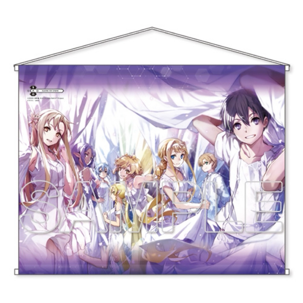 ผ้าแขวน ซอร์ดอาร์ตออนไลน์[Sword Art Online Abec B2 Tapestry ~KADOKAWA Light Novel EXPO 2020~]