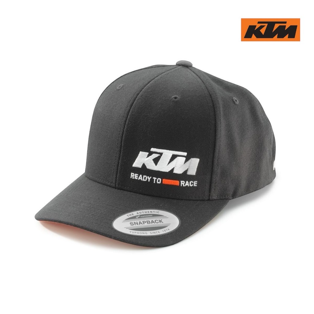 KTM_RACING CAP BLACK (หมวก KTM สีดำ)