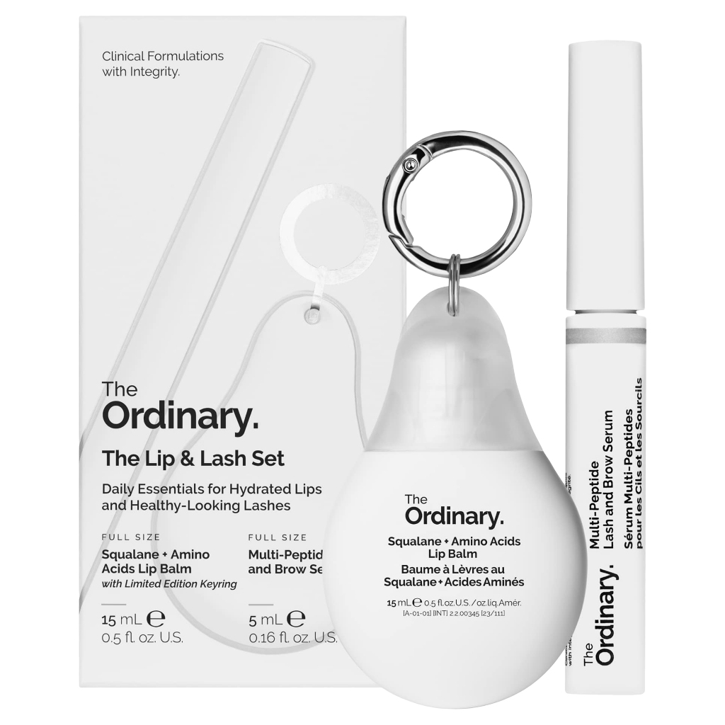THE ORDINARY - The Lip & Lash Set FY26 ดิ ออดินารี่ เดอะ ลิป แอนด์ แลช เซต