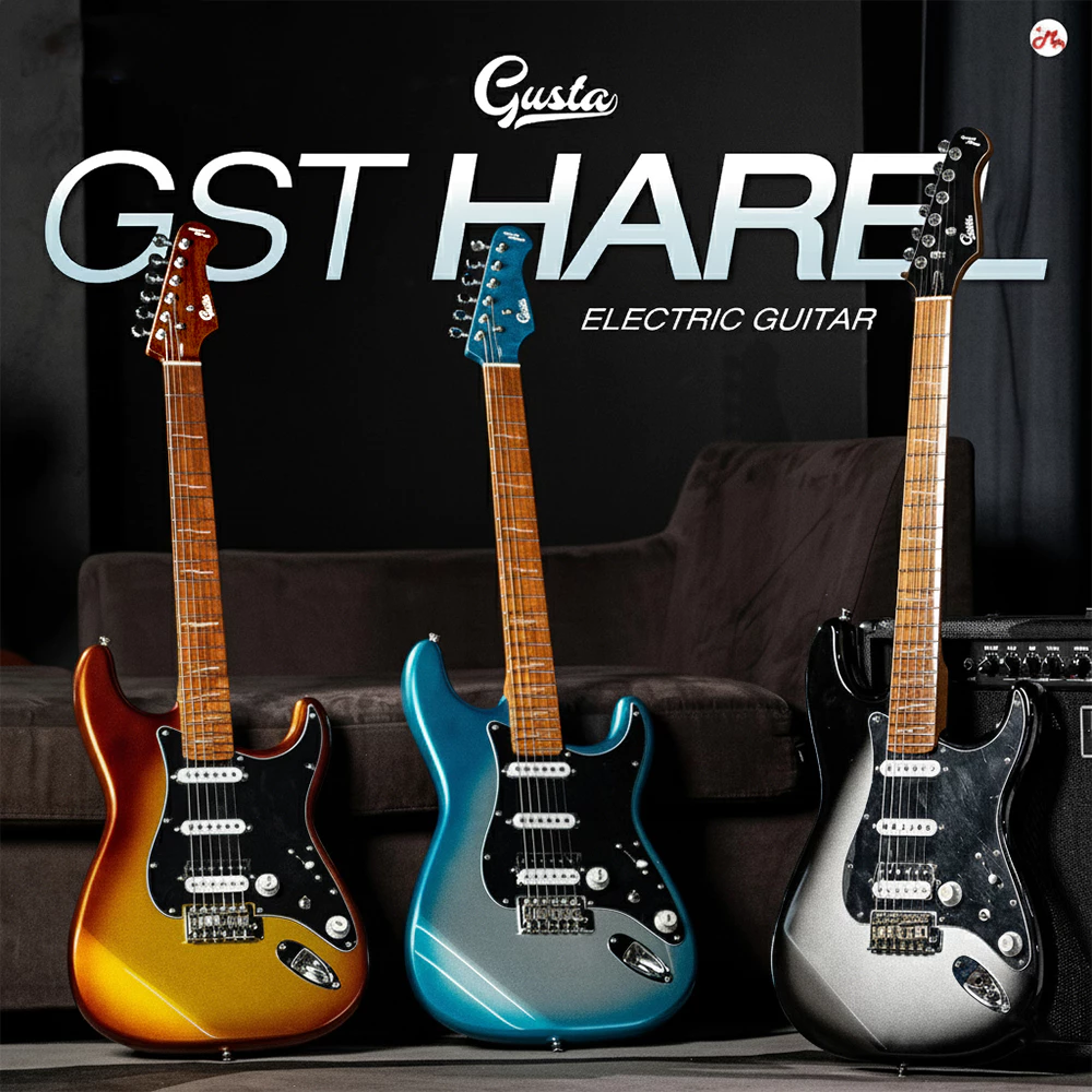 Gusta GST Harel กีตาร์ไฟฟ้า Electric Guitar รับประกันศูนย์ Music Arms