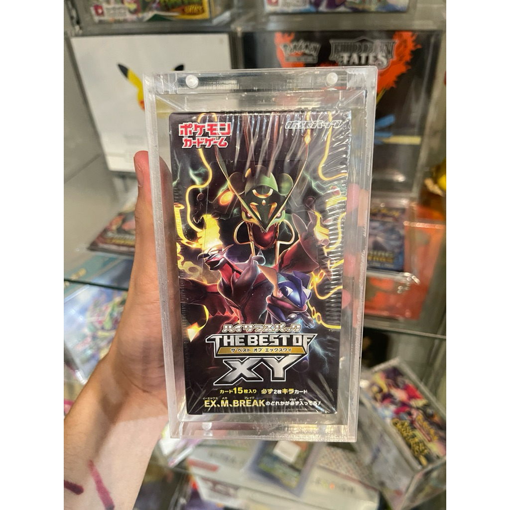 Pokemon Best of XY Japanese Booster Box Factory Sealed 10 Booster Packs sealed