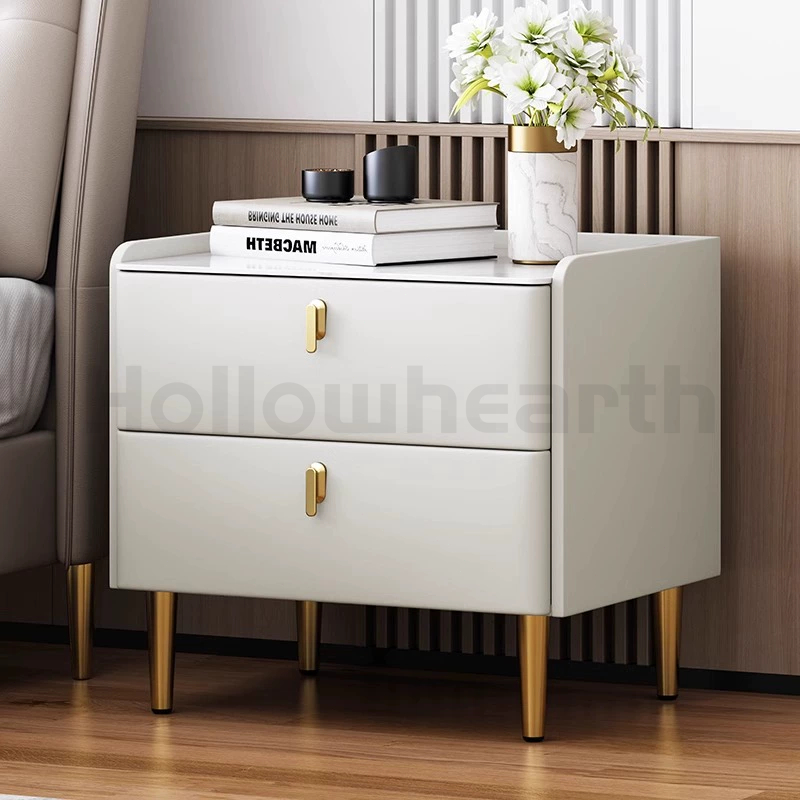 รัระกัน1ปี โต๊ะข้างเตียง ตู้ข้างเตียงหินแกรนิต หินแกรนิต IKEA 40/45/50 ซม สีขาว/กากี/เทา โลหะทนทาน ประกอบแล้ว pkf ราคา ถูกที่สุด ดีลบีเคเค แกลเลอรีภาพที่ 3
