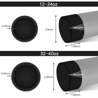 12-40oz เหมาะสำหรับชุดเชือกแบบพกพา 12-24oz 7.5cm 32-40oz 9cm ฝาครอบถ้วยกันลื่น Cupsilicone