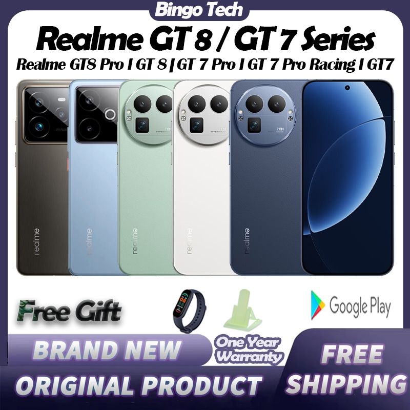 Realme GT8 Pro Snapdragon 8 Elite Gen 5 Realme GT8 Realme GT 7 Pro Realme GT7 Pro Racing Edition Rea
