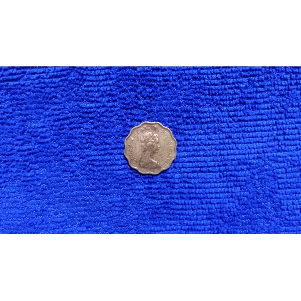 (BK- 595) เหรียญ 1978  HONG - KONG 20 CENT COIN