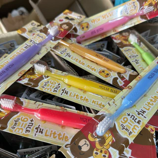 (3-6 ขวบ+) แปรงสีฟัน Molar Bear ครบ7สี / 7วัน
