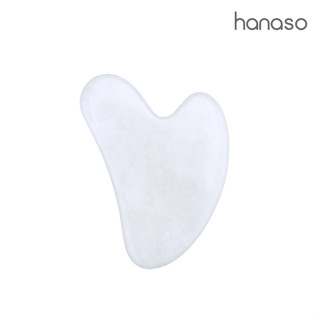 Hanaso หินกัวซา Guasha หินนวดหน้าธรรมชาติ ช่วยกระตุ้นผิวหน้า…