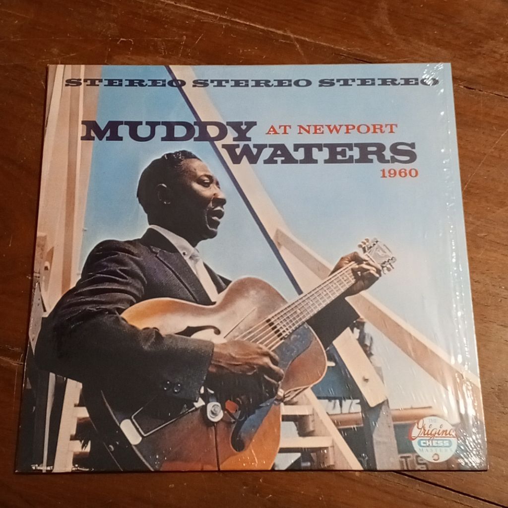 แผ่นเสียงอัลบั้ม Muddy Waters at Newport 1960(สภาพแผ่นNM)