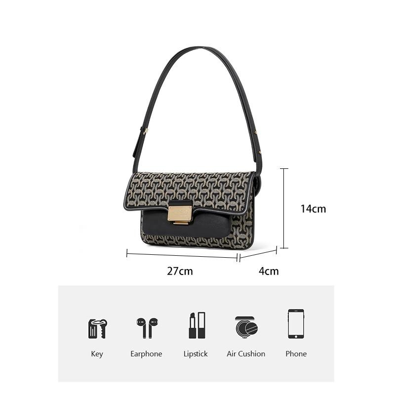 COWEC&YCAK Iกระเป๋าถือ กระเป๋าสวยๆ การออกแบบหรูหรา คุณภาพดี กระเป๋าผู้หญิง - รูปที่ 6