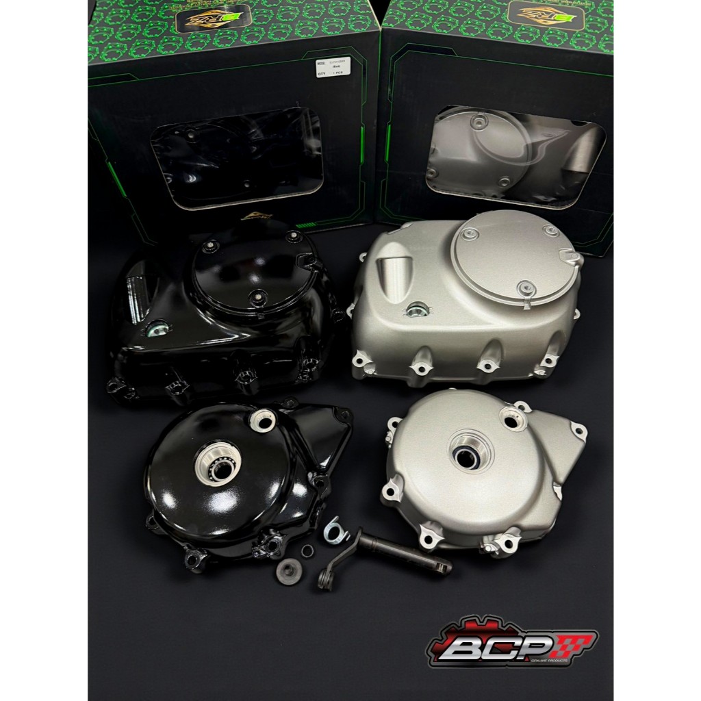 ชุดฝาครัชมั้งกี้ใส่เวฟ125 พร้อมฝาจานไฟ มีอุปกรณ์ครบชุด (ครัชมือ)BCP