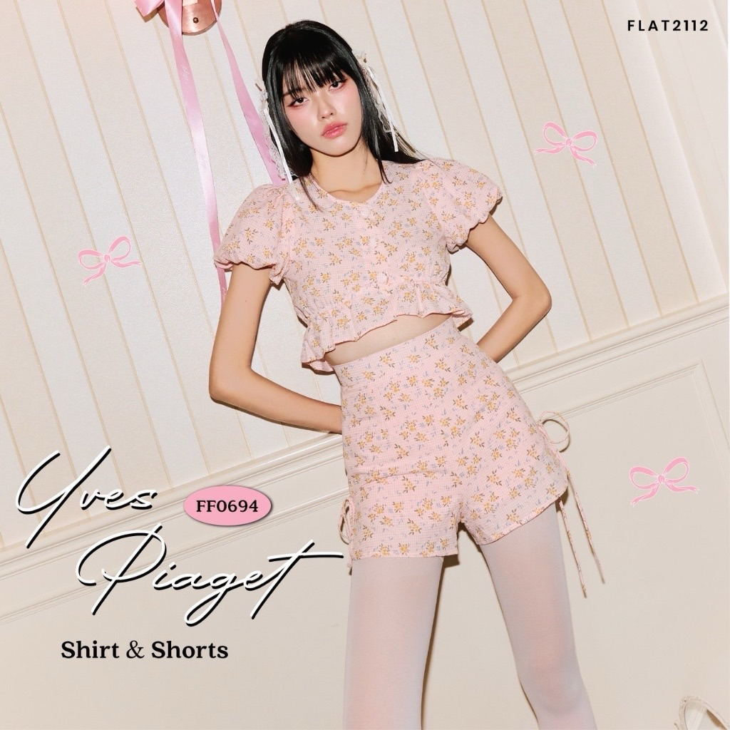 FFLAT2112 FF0694 : YVES PIAGET SHIRT & SHORTS