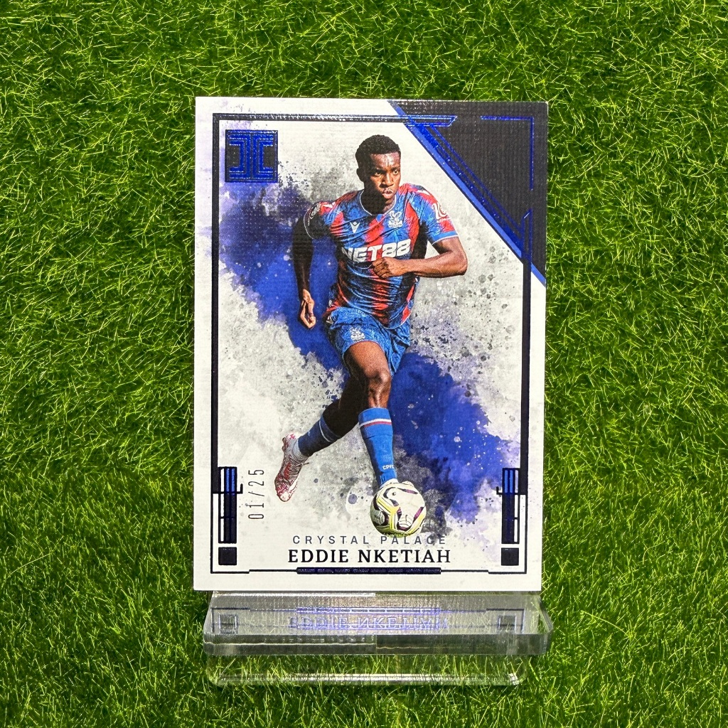 RUN /25 Eddie Nketiah Sapphire Panini Impeccable #145