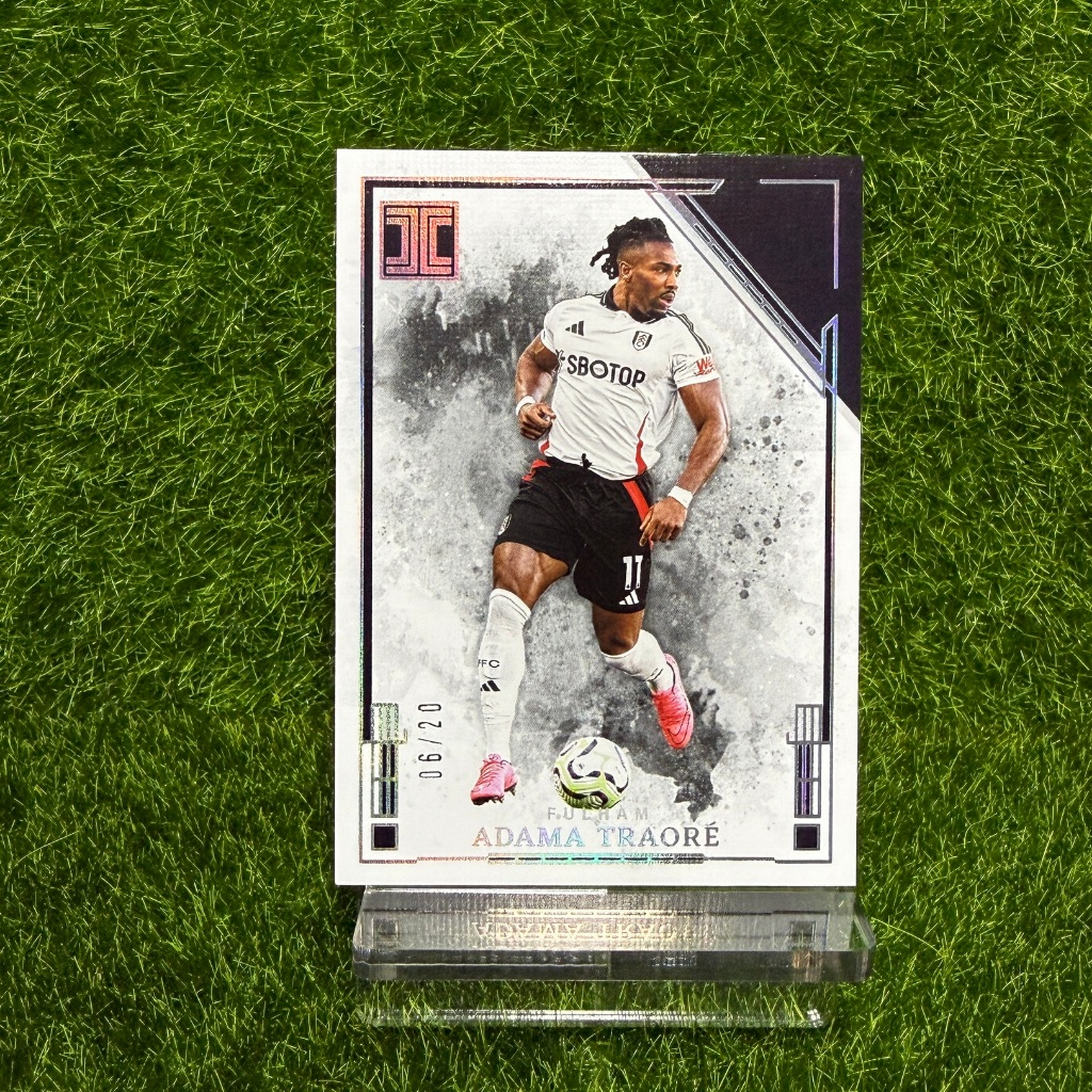 RUN /20 Adama Traore Silver Panini Impeccable #43