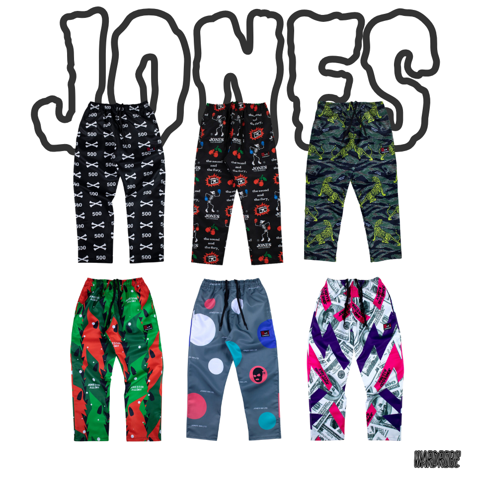 กางเกงขายาว JONE500  All Over Print Pants.
