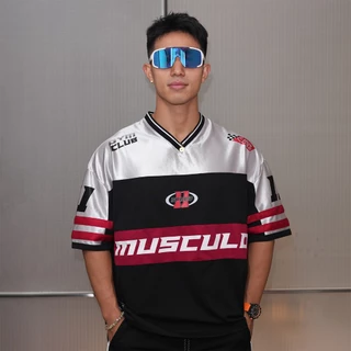 Musculo Sport jersey number 11 เสื้อยืดกีฬาโอเวอร์ไซส์คอวี หมายเลข11
