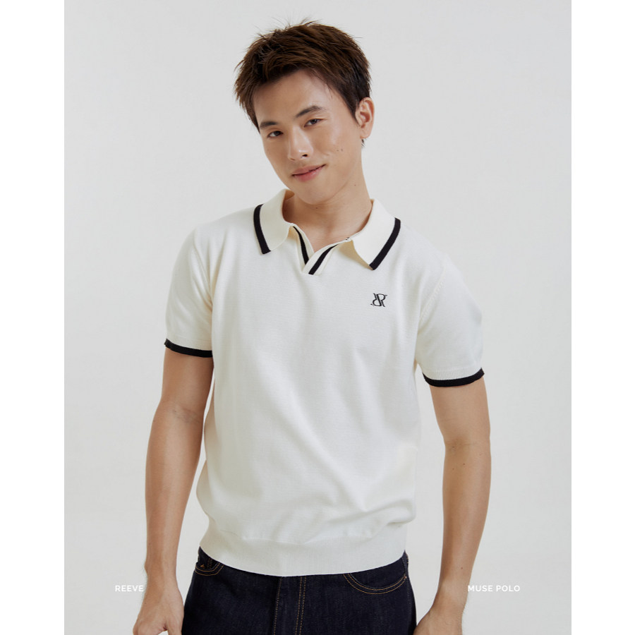 REEVE MUSE POLO - เสื้อKnit คอปก