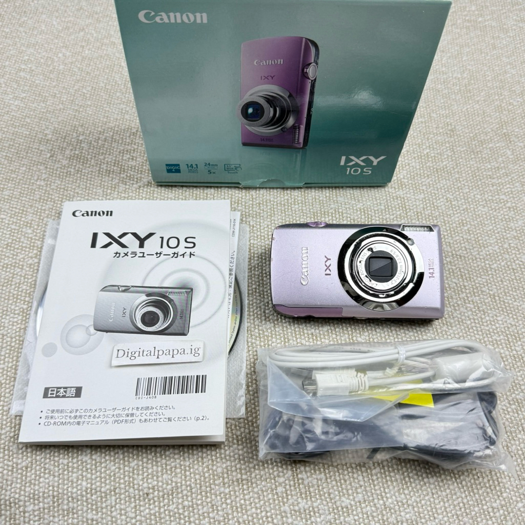 กล้อง Canon ixy10s สีชมพู งานกล่อง สินค้าพร้อมส่ง
