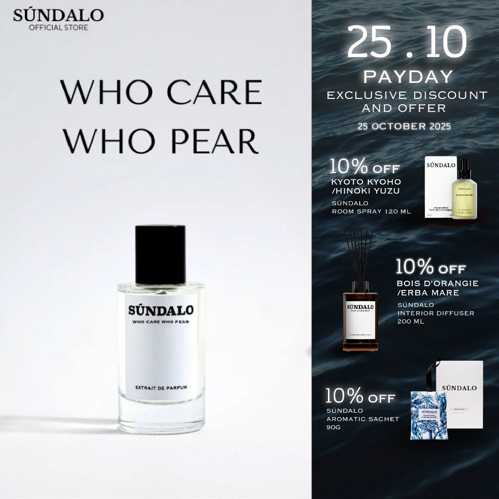 SUNDALO WHO CARE WHO PEAR SIZE 50ml.