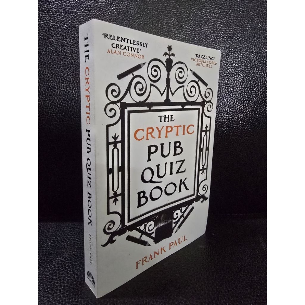 (หนังสือภาษาอังกฤษพร้อมส่ง) THE CRYPTIC PUB QUIZ BOOK (R5)