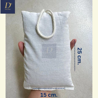 ถุงผ้าดูดความชื้น 1,000 กรัม กันเชื้อรา ลดกลิ่นอับ สำหรับตู้เสื้อผ้า รถยนต์ ตู้คอนเทนเนอร์ Dry+