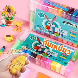 ดินเบา ดินน้ำมัน 12/24/36/48สี สีสวย มือที่ไม่ติด ของเล่นเสริมพัฒนาการ เกรดพรีเมียม ดินนุ่มปั้นสบาย