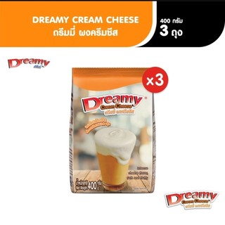 ดรีมมีครีมชีสขนาด400ก. (3แพ็ค)