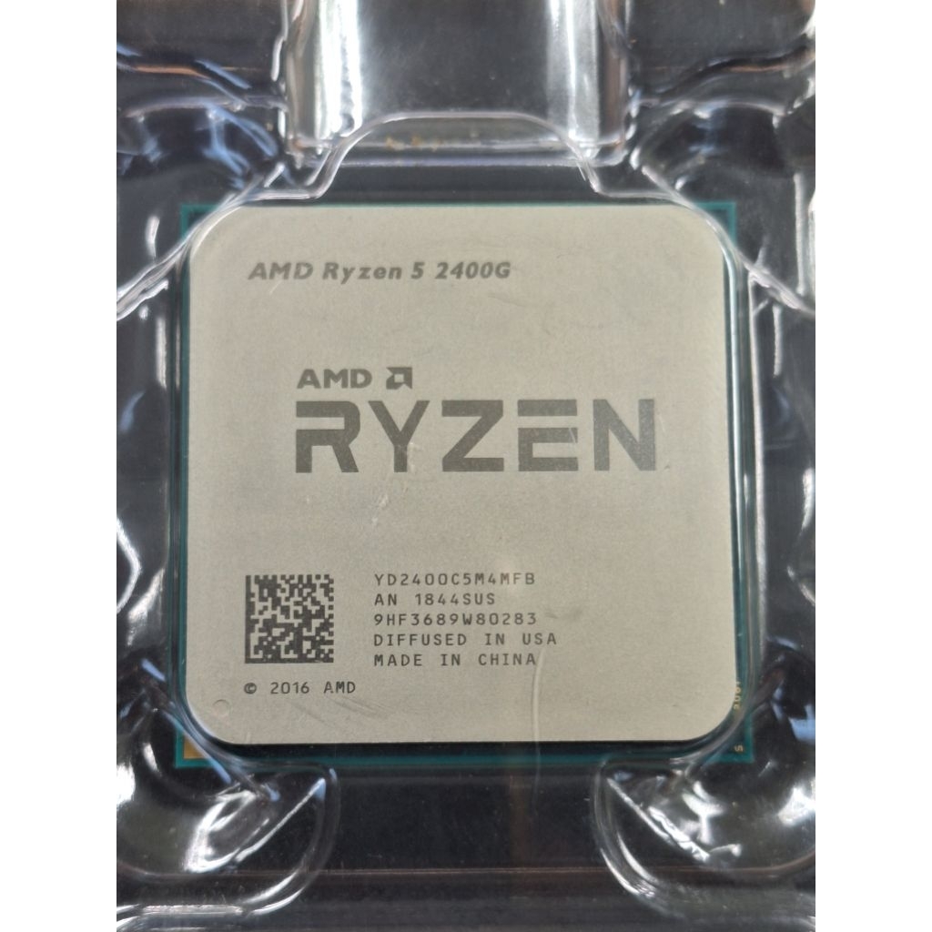 CPU มือ✌️AMD RYZEN 5 2400G 3.6 GHz 4C/8T(SOCKET AM4) สภาพดี