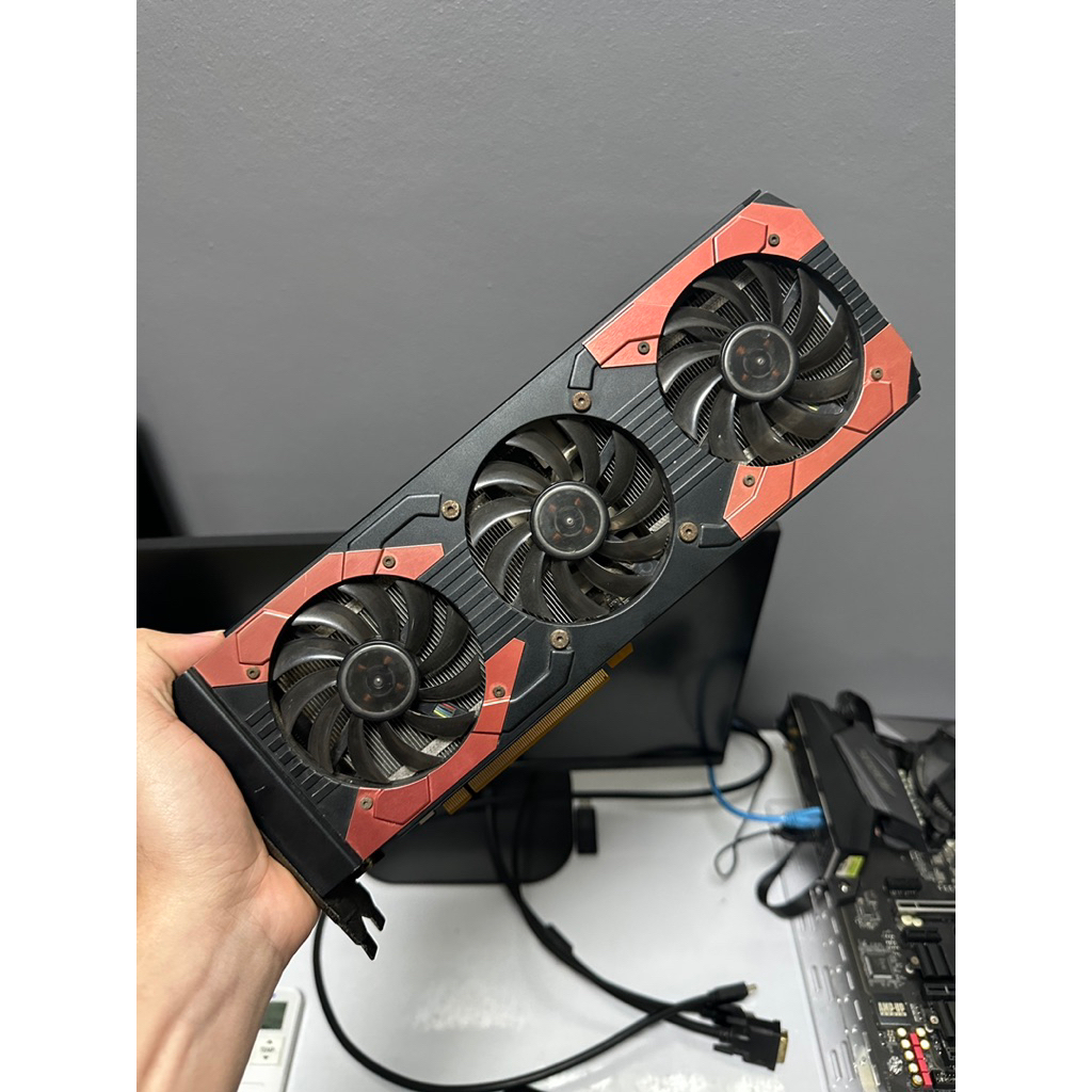 GTX1080 8GB พร้อมใช้งาน (อ่านรายละเอียดก่อนสั่งซื้อ) มีของพร้อมจัดส่ง