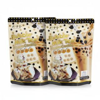 นูกัตคุกกี้ รสชานมไข่มุก นำเข้าจากประเทศไต้หวัน 144กรัม