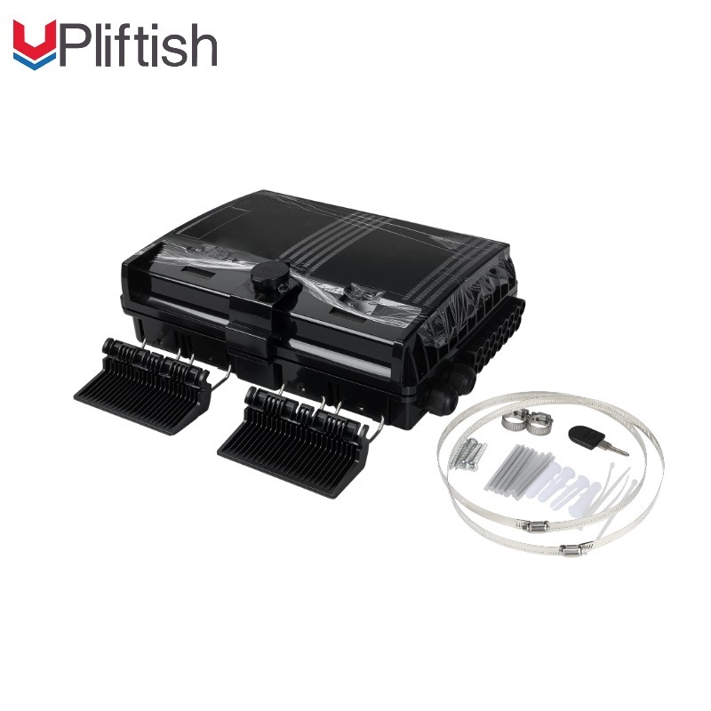 Upliftish กล่องแยกไฟเบอร์ 16 พอร์ต FTTH ชนิดใส่กล่องกระจายไฟเบอร์ออปติกสำหรับ PLC Splitter