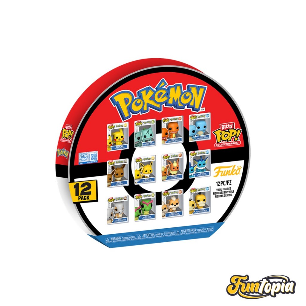 Funko Bitty POP! (88984) - Pokémon Bitty POP! Collector by Funko (Pack 12)