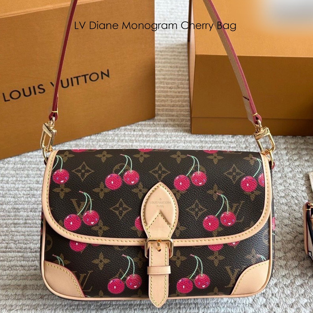 LV Diane Monogram Cherry [สินค้า Outlet]