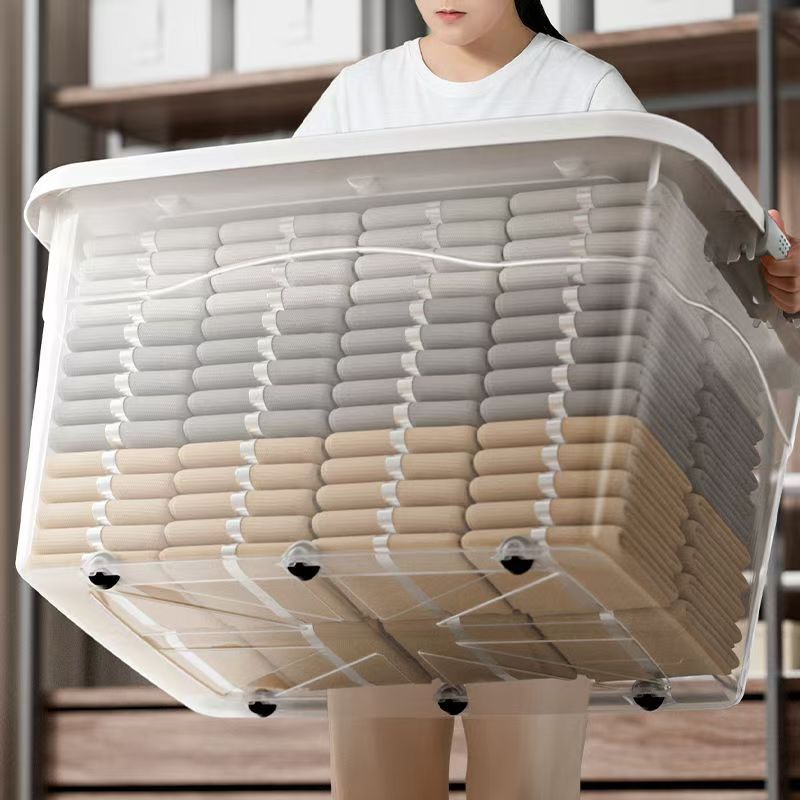 NeatBox กล่องเก็บของ กล่องพลาสติก ลิตร มีล้อ 410L ลังพลาสติก แบบอเนกประสงค์