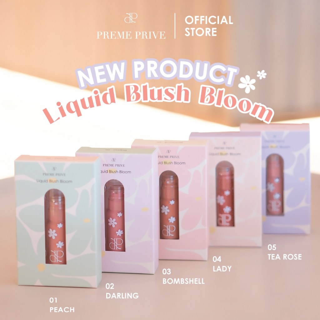 Preme Prive Liquid Blush Bloom - บลัชออนเนื้อลิควิด