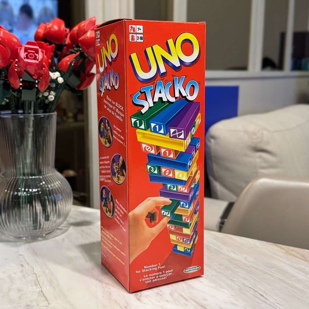🎲 UNO Stacko ของแท้! เกมสุดฮิตที่ต้องมีติดบ้าน 🎯