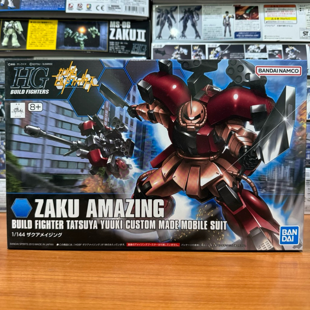{พร้อมส่งมีแบบด่วน}BANDAI HGBF 1/144 ZAKU AMAZING